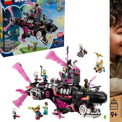 DREAMZzz Nightmare Shark Submarine 71500 Toy Building Set, 1413 Pieces