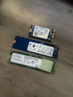 NVMe SSD drives wiped - ready to use