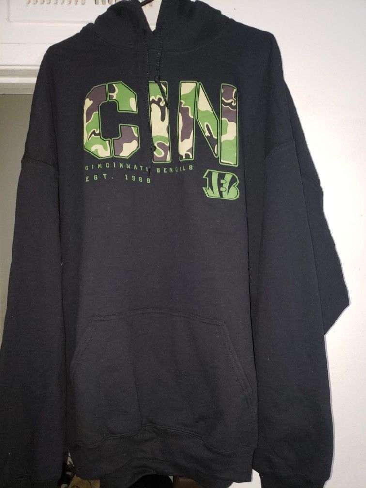 Nfl Bengals Hoodie Size 3xl 