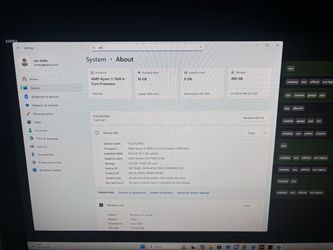 PC gaming set up