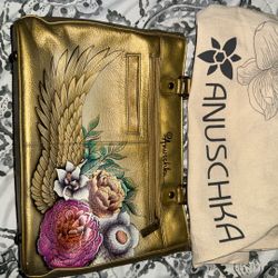 Anuschka Hand Painted Purse Never Usedi