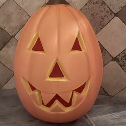 Outdoor Lighted Jack-O- Lantern