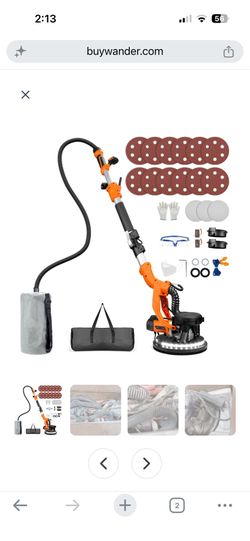 Drywall Sander, Popcorn Ceiling Removal Tool,