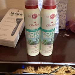 Old Spice.  Deodorant.     5 each.          