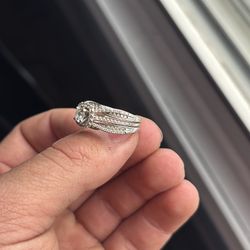 Wedding band &Engagement ring 