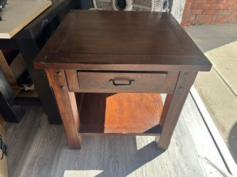 World, Market, Solid Wood, Nightstand/ End Table