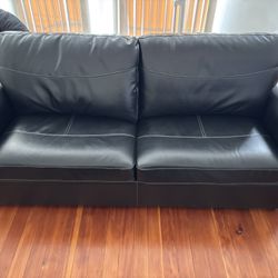 New Leather Sofa/ Daybed (cash only!)