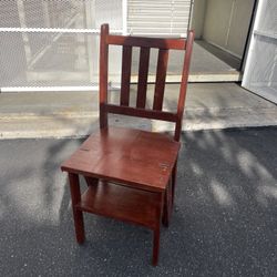 Vintage Chair/Step Ladder