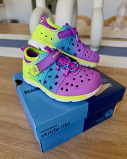 Kids Water River Shoes Stride Rite Made 2 Play Size 6M NEW WITH BOX! SAN BERNARDINO CA!