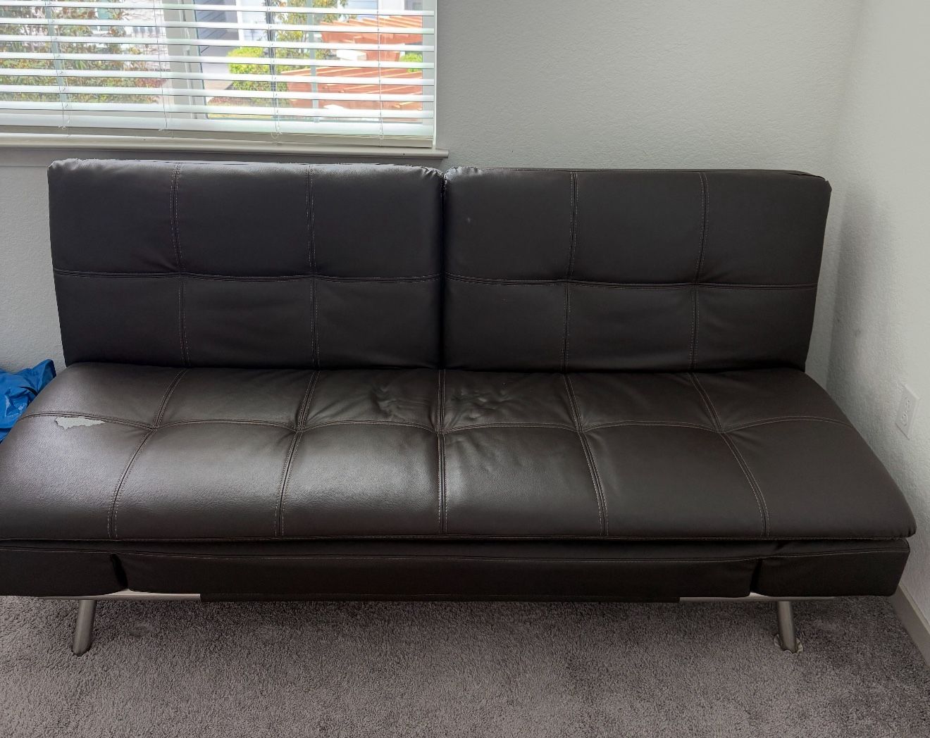 Futon Brown Located In Port Orange, Florida