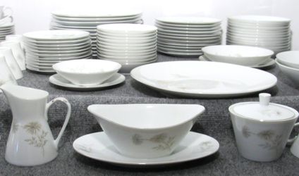 Mikasa Bon-Air Bone China | Vintage 96-Piece Set | Full Dinner Service for 12