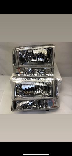 00-04 Ford excursion / 99-04 F-250/F-350/F-450/F-550 super duty headlight