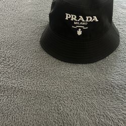 Prada Bucket Hat Embroidered