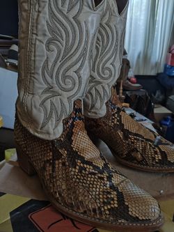 Rattlesnake🐍 Cowboy Boots 