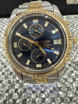 Citizen Quartz Chronograph Two-Tone Watch
