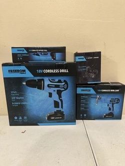 4 pc FREEDOM TOOL SET