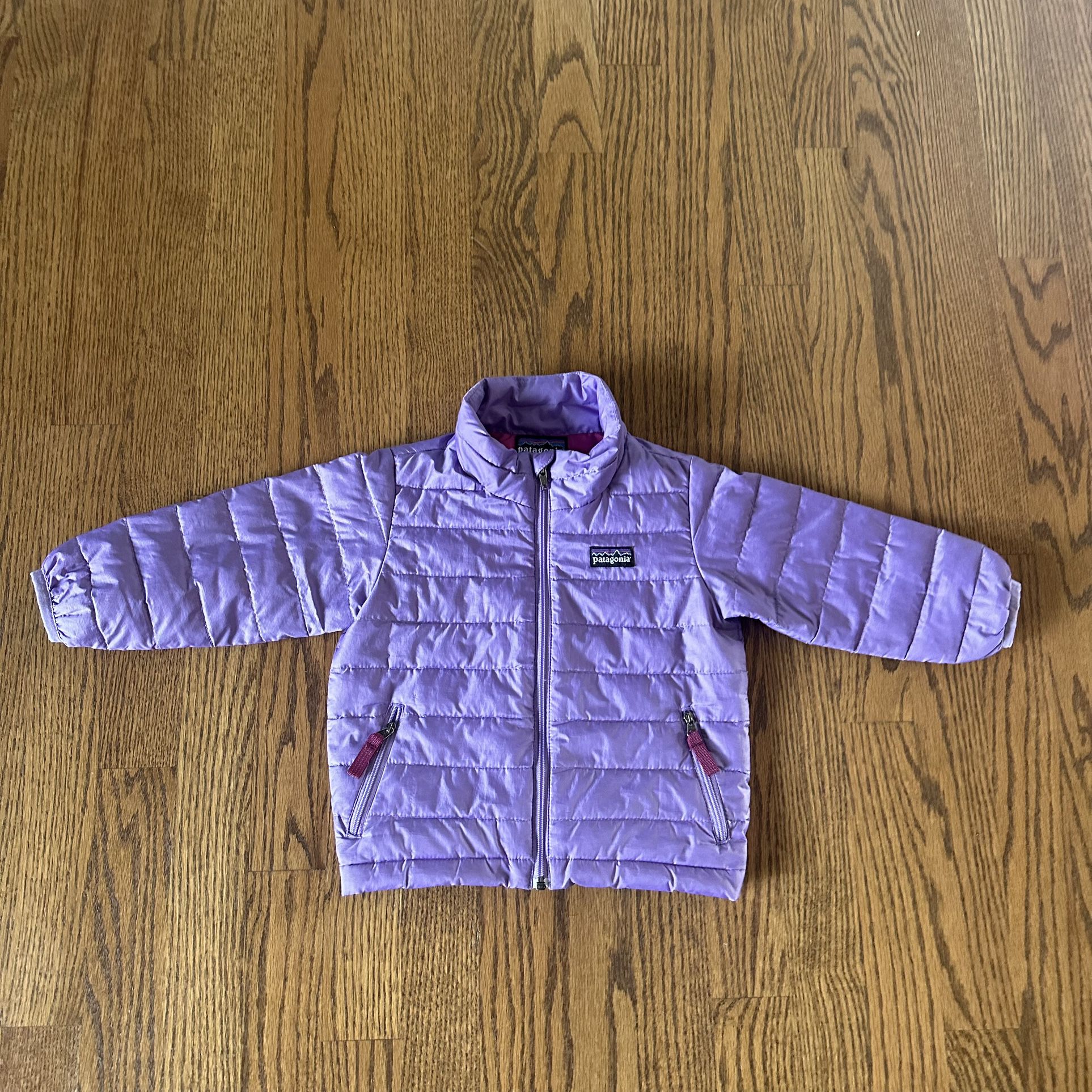 12 Month Patagonia Purple Puffer Coat Jacket