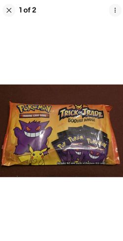 2022 Pokémon TCG Trick or Trade BOOster Bundle (40 Mini Packs).