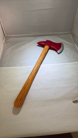 Toy plastic Firefighter Axe