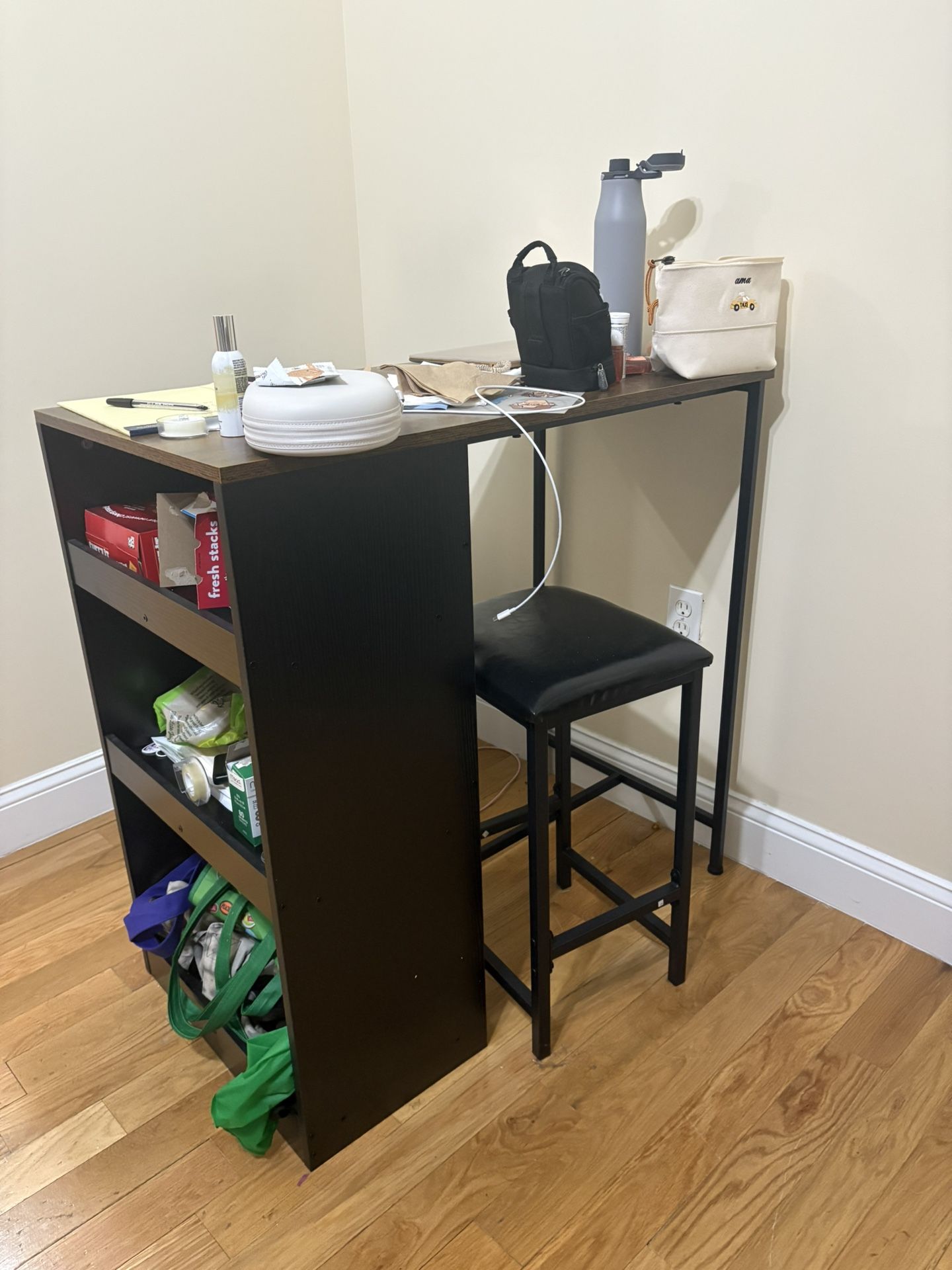 table with stools