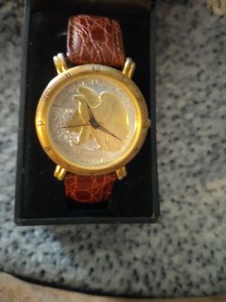 Men's Half dollar watch in new condition