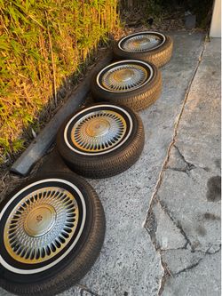 15” wheels & tires