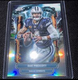 2025 Topps Chrome Cosmic Dak Prescott ET-8 Extraterrestrial Talent