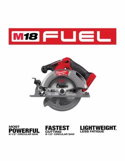 Milwaukee M18 FUEL 18V Lithium-Ion Brushless Cordless 6-1/2 in. Circular Saw