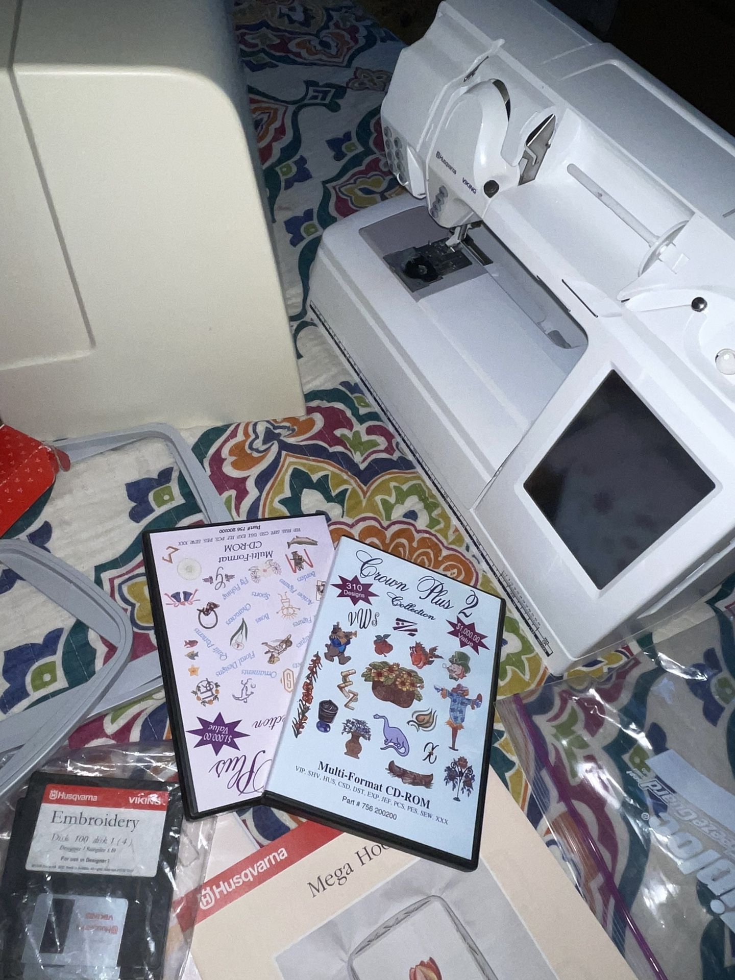 Husqvarna Viking Designer 1 Sewing and Embroidery Machine for Sale in