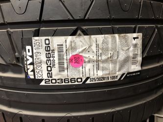 Brand New Tires (1) Nitto Invo (325/30ZR19XL) (Single) ($376)
