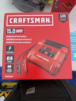 Craftsman 6V/12V 15 Amp Rapid Battery Charger