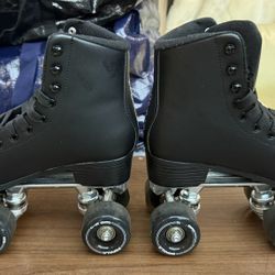 Impala Quad Roller Skates Black Sz5 US Women's/sz3 US Men's 