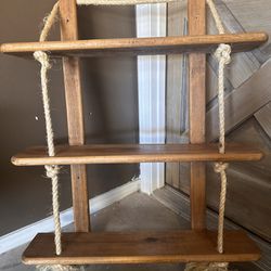 3 Tier Wood Shelve 