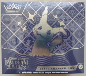 Pokemon S&V Paldean Fates Elite Trainer (Small Dent)