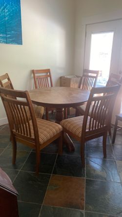 Table and chairs