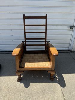 Vintage Adjustable Morris Chair c. 1890