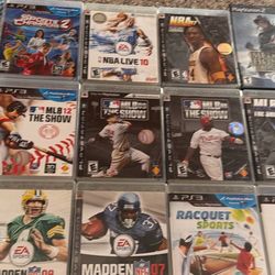Old Sport PS3 And PS2 Games