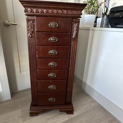 Antique Jewelry Armoire