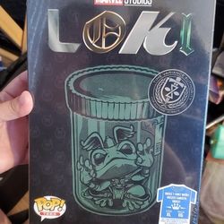 Funko Pop Tee Loki Frog of Thunder