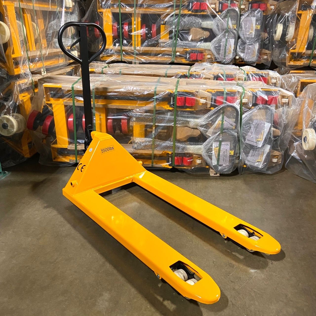 New Pallet Jack Truck 5,500lbs Max Capacity Freight Weight with ...