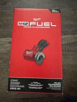Milwaukee FUEL m12 2522-20 compact cutoff saw tool