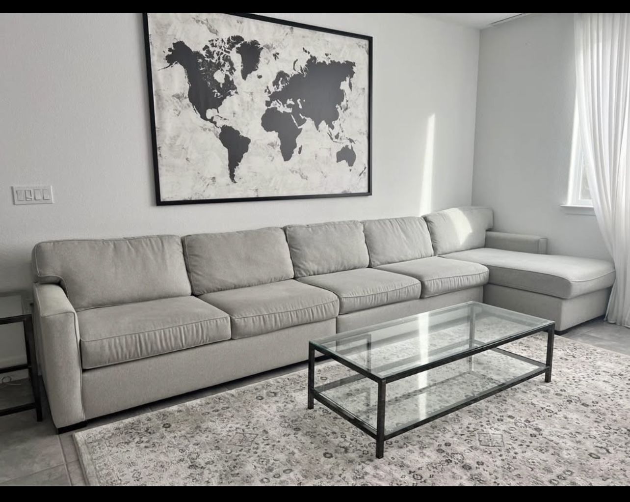 5 Seater Sectional Sofa with chase