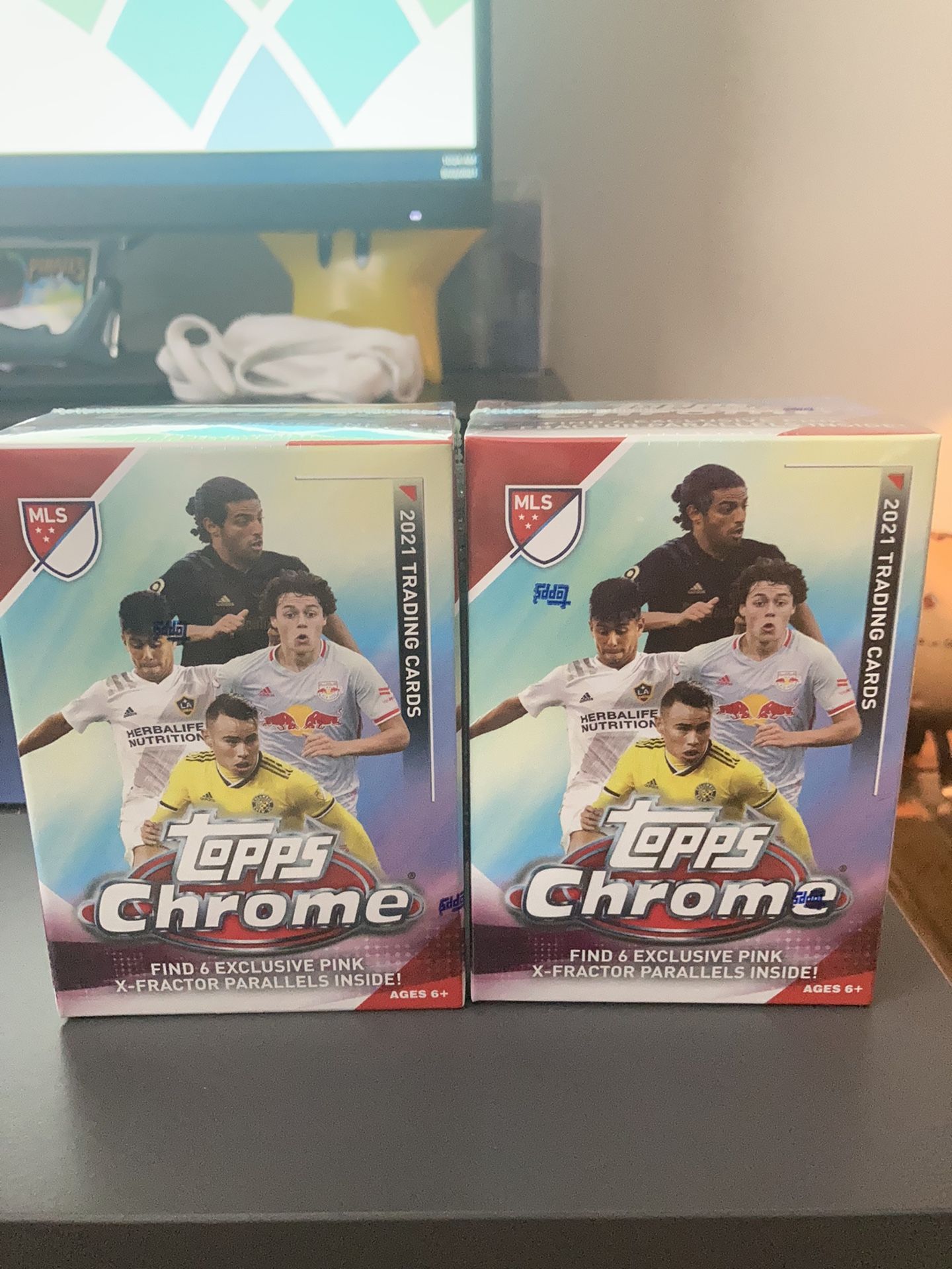 2021 Topps Chrome MLS Soccer Blaster Box