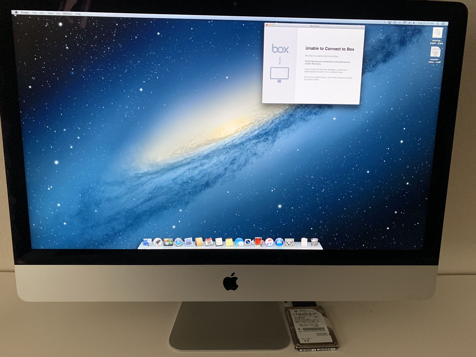 27” iMac monitor