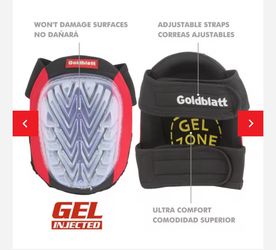 Gel injected knee Pads