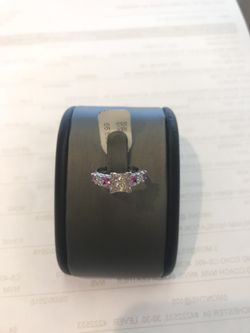 Large 14kt engagement set