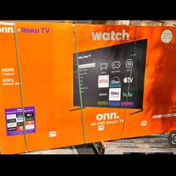 Onn 98" Class 4K UHD (2160P) LED Roku Smart Television 