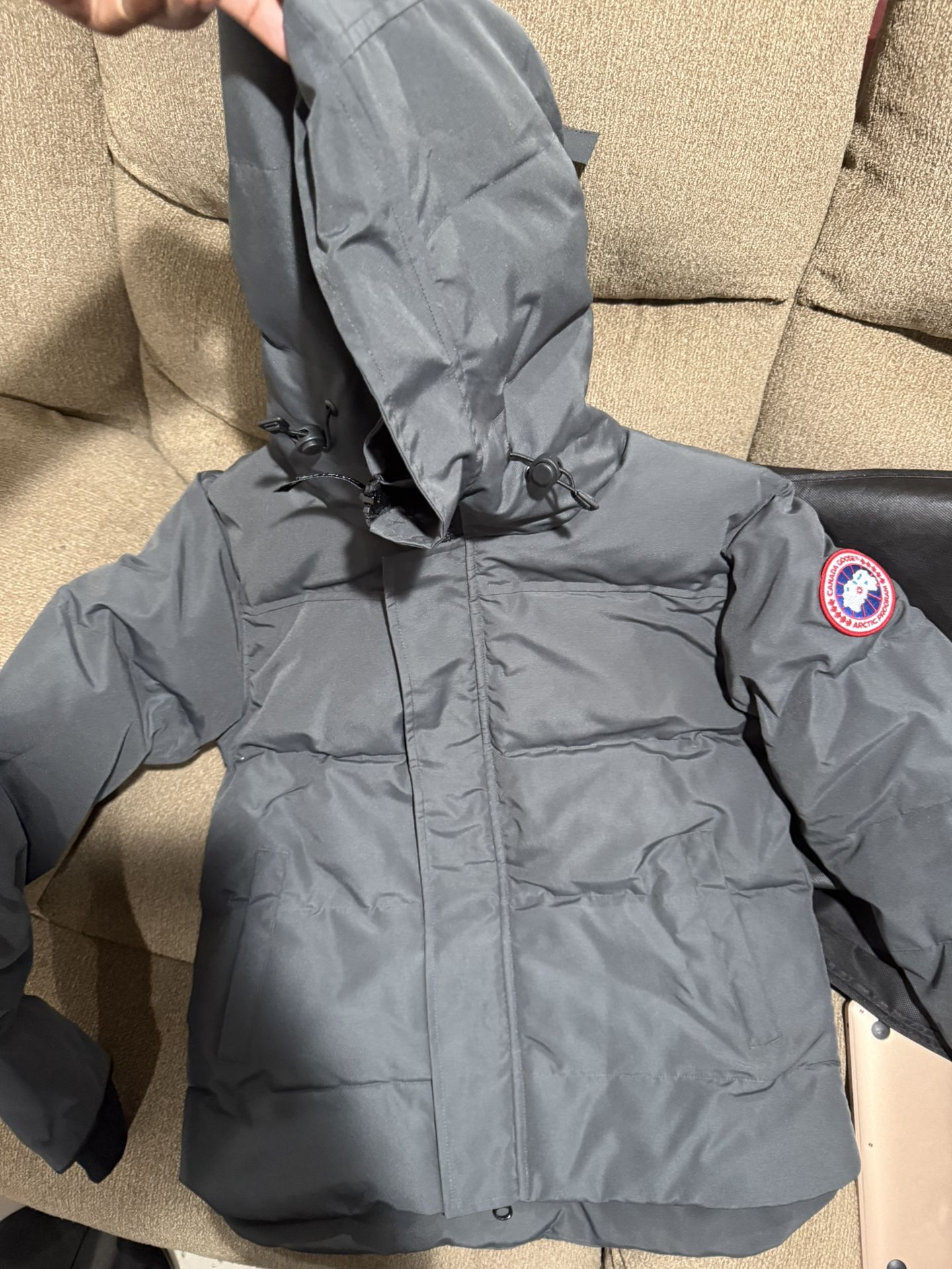 Gray Canada Goose Jacket