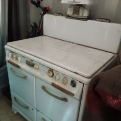 Antique Stove And Oven