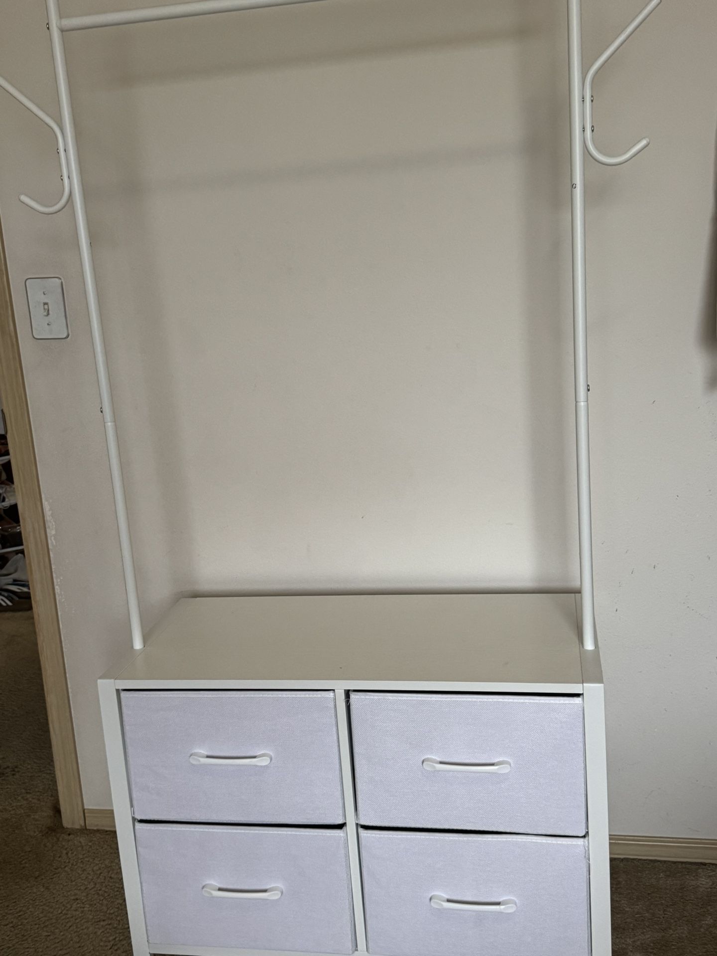4 Drawer Hanger Closet Organizer 